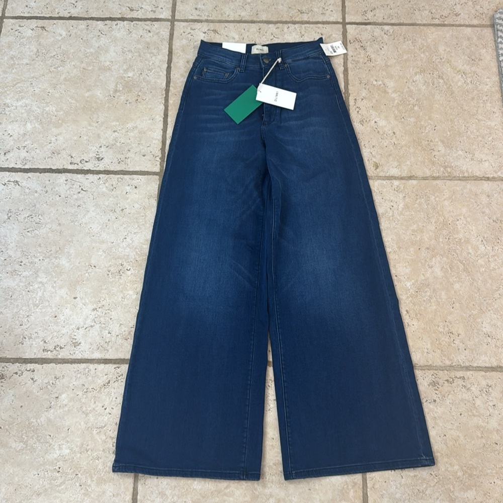 NWT DL1961 Hepburn 32” wide leg - Picture 8 of 13